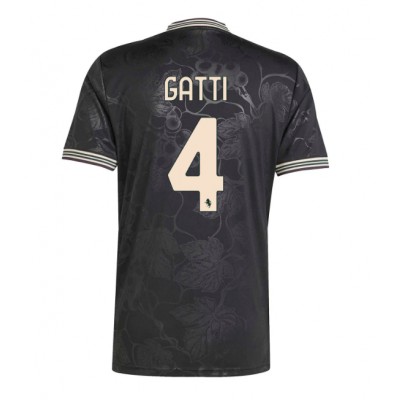 Moški Nogometni dresi Juventus Federico Gatti #4 Tretji 2025-26 Kratek Rokav Moški Nogometni dresi Juventus Federico Gatti #4 Tretji 2025-26 Kratek Rokav